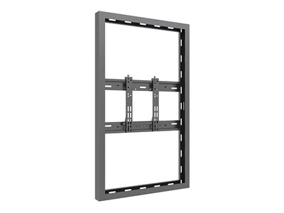 Multibrackets 6671, Stahl, Schwarz, Landschaftsportrait, 109,2 Cm (43"), 25 Kg, 100 X 100 Mm