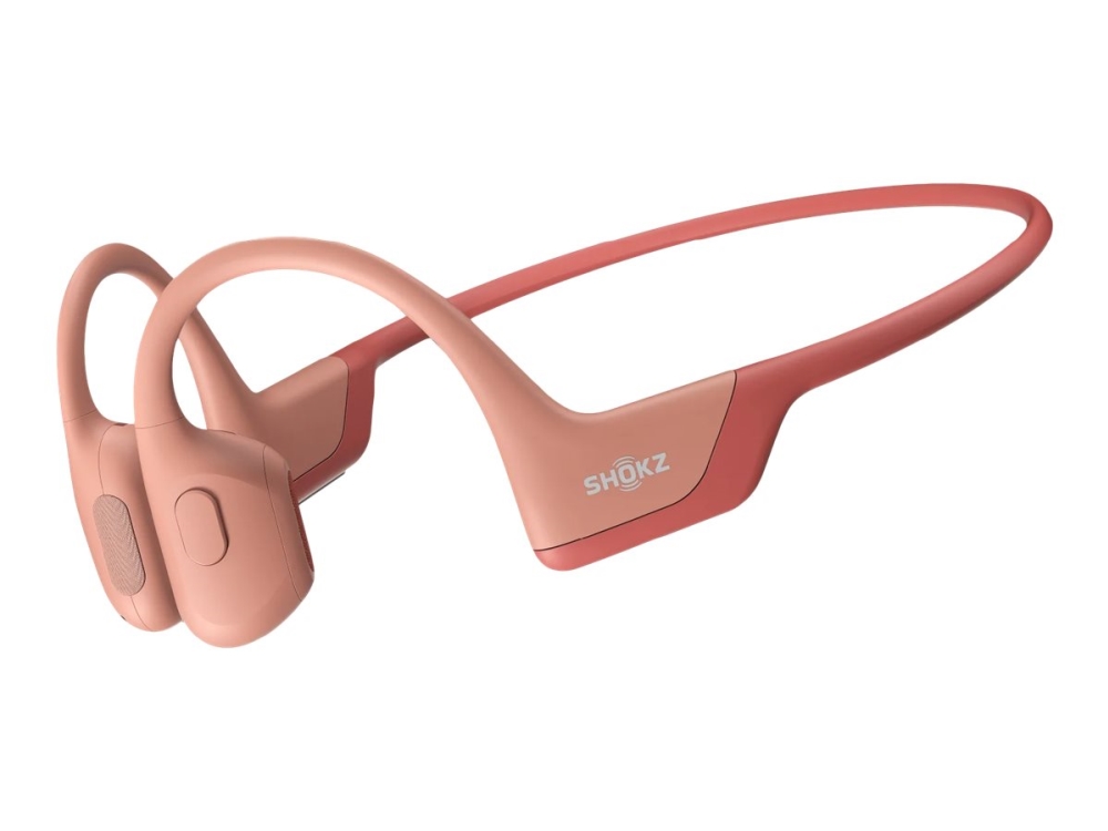 AfterShokz OpenRun Pro - Hörlurar med mikrofon - öppet öra - montering bakom nacken - Bluetooth - trådlös - rosa | TV, Ljud & Bild - Hörlurar & Mikrofoner | GameStuff