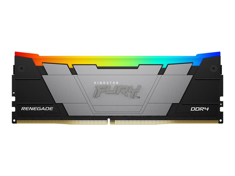 Kingston Fury Renegade Rgb Ddr4-Ram 64 Gb 3200 Mt/S 2X32 Gb Kf432c16rb2ak2/64