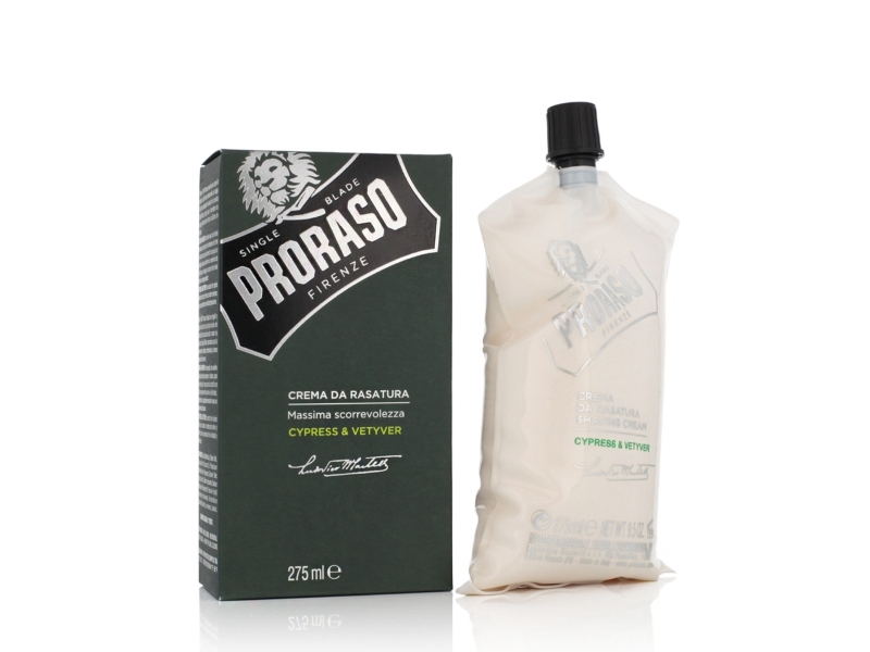 Proraso Barbercreme, Cypress & Vetiver (275 ml)
