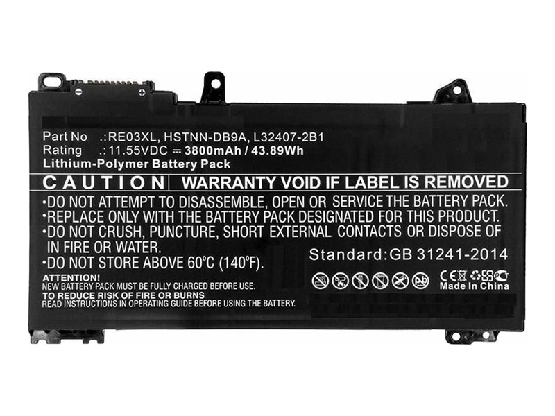 Coreparts Mbxhp-Ba0213, Akku, Hp, 6Bn40ea, 6Bn46et, Probook 430 G6