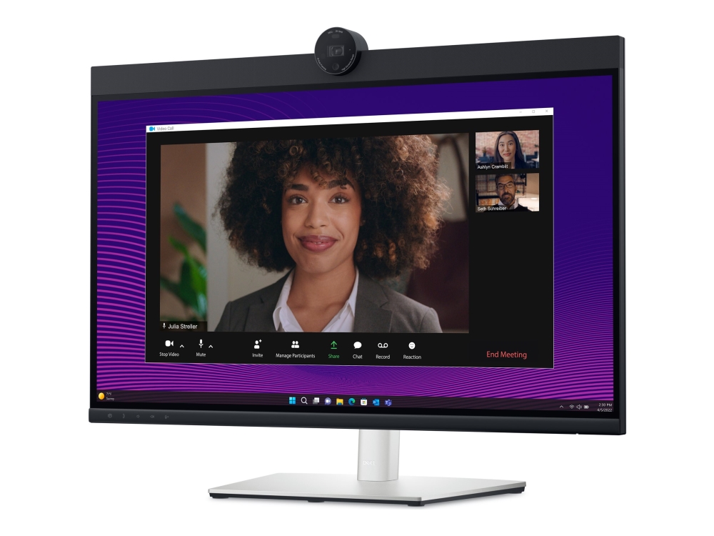 Dell 27 Video Conferencing Monitor P2724deb - Led-Skærm - 27" - 2560 X 1440 Qhd @ 60 Hz - Ips - 350 Cd/M² - 1000:1 - 5 Ms - Hdmi, Displayport, Usb-C