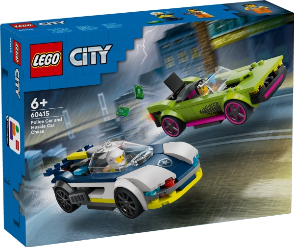 Lego City Politibil Til Muscle Care (60415)