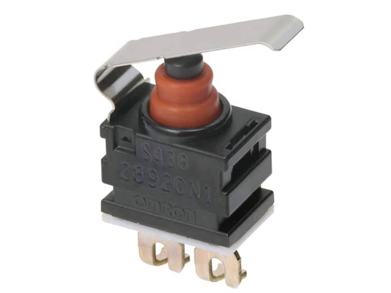 Omron D2gw-Al6l2f Mikroafbryder 13,5 V/Dc 0,01 A 1 X On/(Off) 1 Stk. Bakke (D2gw-Al6l2f)