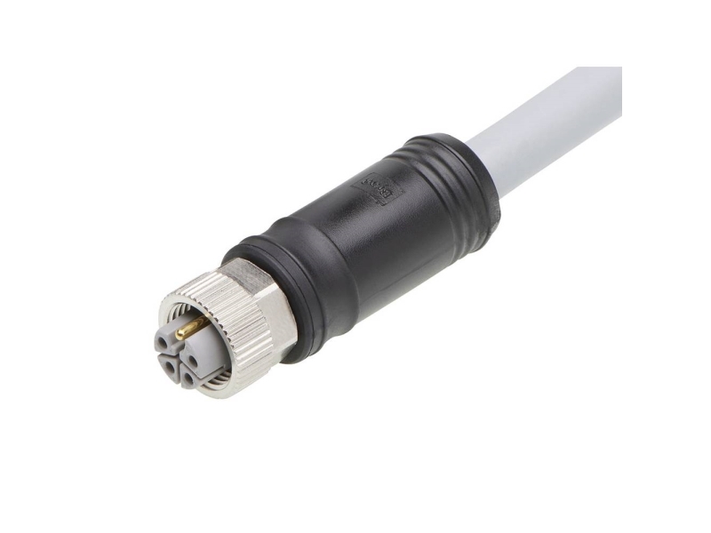 Molex 1205000203 Sensor-, aktuator-stik, M12 Tilslutning, lige 5 m Pol-tal (RJ): 5 1 stk Bag