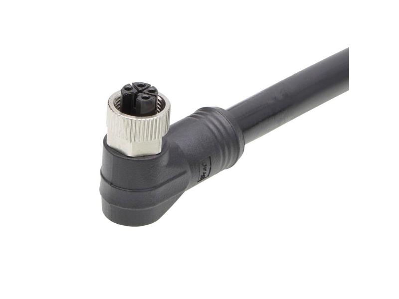 Molex 1205000239 Sensor-, aktuator-stik, M12 Tilslutning, vinklet 10 m Pol-tal (RJ): 4 1 stk Bag