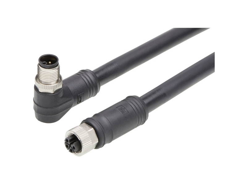 Molex 1205010153 Sensor-, aktuator-stik, Tilslutning, lige, Stik, vinklet 10 m Pol-tal (RJ): 4 1 stk Bag