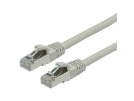 Skärmad nätverkskabel Value, cat6, grå, 5 m | Datortillbehör - Kablar & adaptrar - Nätverkskablar | GameStuff