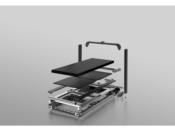 Kingsmith X21, 100 Kg, 0,5 Km/H, 12 Km/H, Kalorien, Distanz, Geschwindigkeit, Step Counter, Zeit, Grau, Abs, Acryl, Aluminium