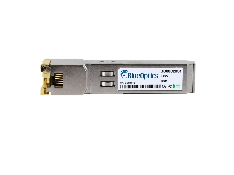 Blueoptics 3He00062aa-Bo, Kobber, 1250 Mbit/S, Sfp, T, 100 M, 1.25 Gigabit Ethernet