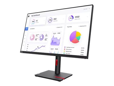 Lenovo Thinkvision T32p-30, 80 Cm (31.5"), 3840 X 2160 Pixel, 4K Ultra Hd, Led, Schwarz