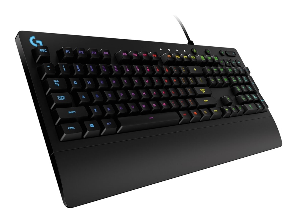Logitech Prodigy G213 - Tastatur - Bagbelyst - Usb - Italiensk - Sort