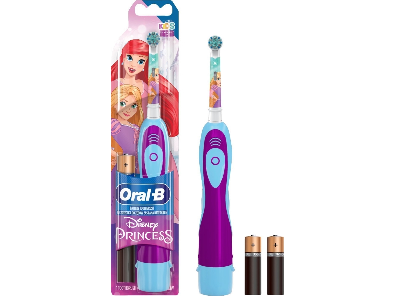 D2 Battery kids (DB 4K) - Lasten akkuhammasharja