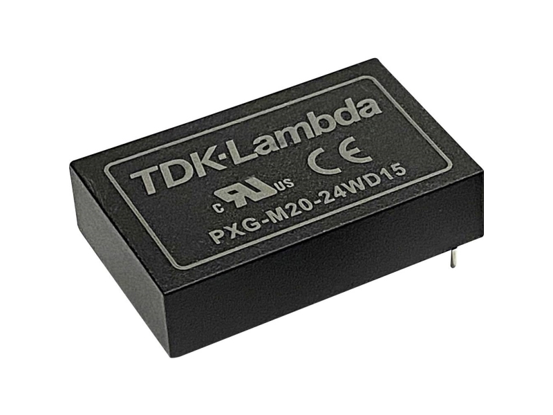 Tdk Pxg-M20-24Ws12 Dc/Dc-Bilomformer 5 V/Dc 15 V/Dc, -15 V/Dc 1.67 A 20 W Antal Udgange: 1 X Indhold 1 Stk