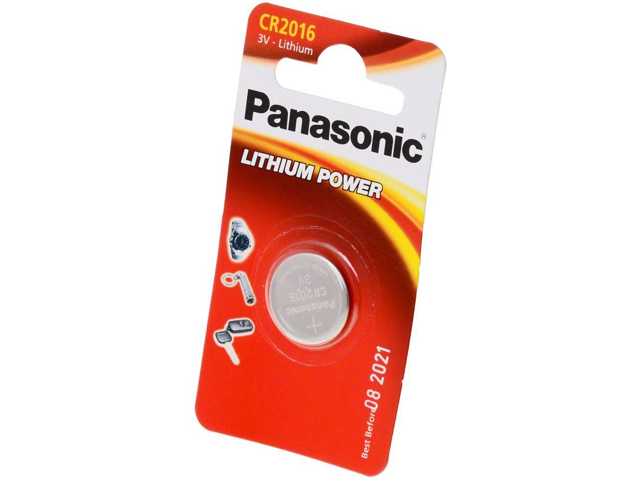 Panasonic Cr2016l/1Bp - Cr2016 Li 90 Mah Batteri (Cr-2016Ep/1B)