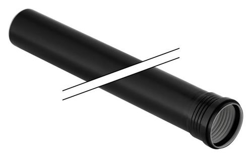 50 x 2000 mm Rør med 1 muffe Silent PP Geberit | VVS Artiklar - Dränering - Bulleravbrott avlopp | GameStuff