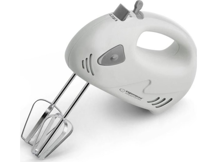 Esperanza Ekm007we Mixer Und Standmixer Handmixer Grau, Weiß 150 W