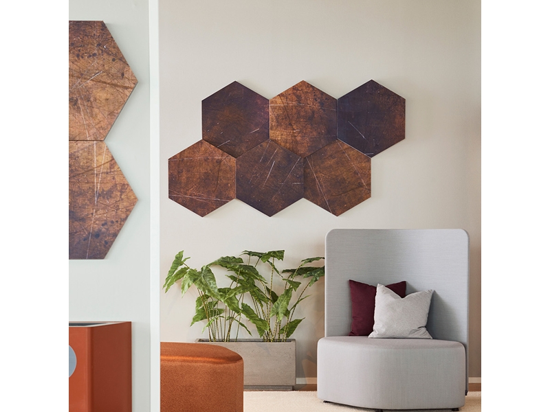 Honey Schallabsorber 6Er-Set Rust