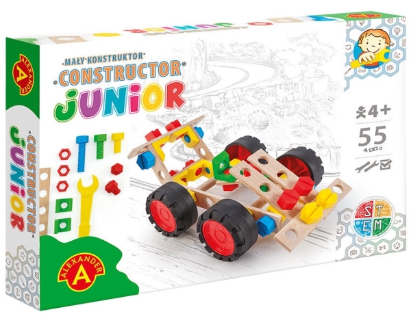 Alexander Maly Konstruktor Junior - Race Car ALEX | Leksaker - Konstruktions leksaker - Plastik konstruktion | GameStuff