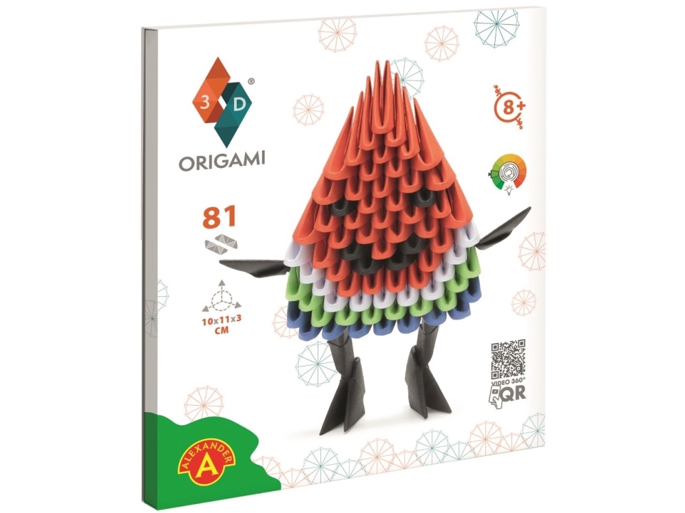 Origami 3D - Wassermelone