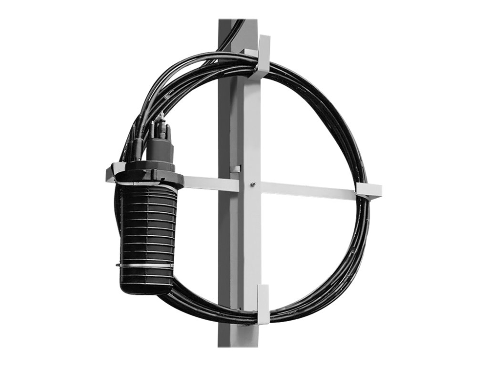 Qoltec Cable Storage Rack / Organizer | Max. 10" - Kabelorganisator