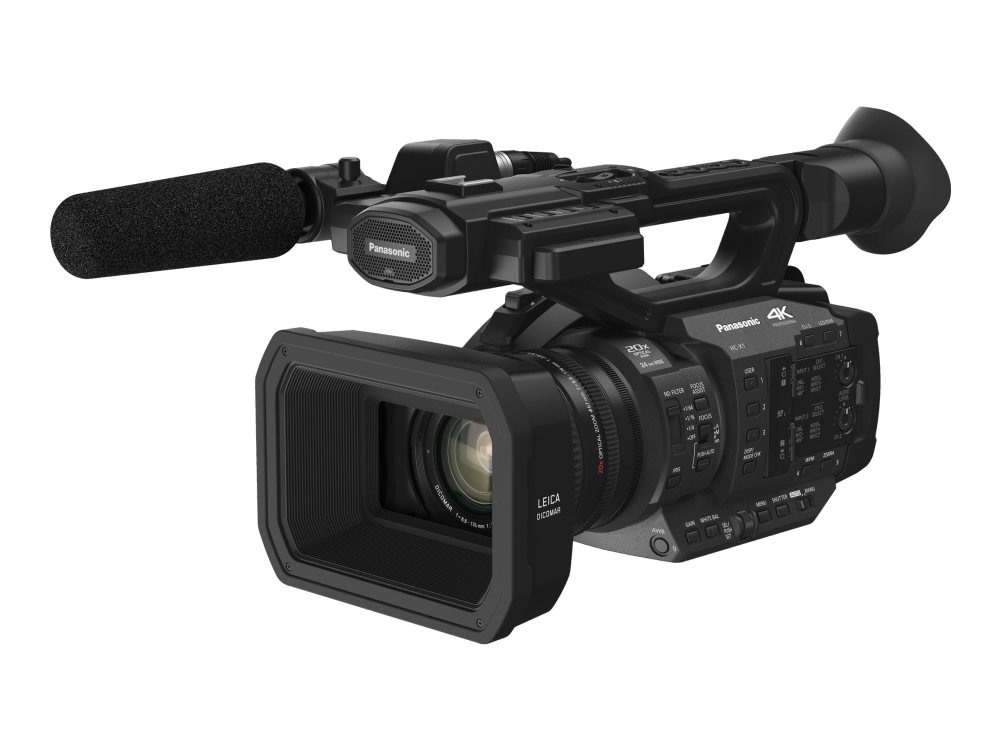 Panasonic Hc-X1 - Videokamera - 4K / 24 Fps - 20X Optisk Zoom - Leica - Flashkort - Sort