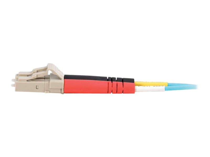 C2g Lc-Lc 10Gb 50/125 Om3 Duplex Multimode Pvc Glasfaserkabel (Lszh) - Netzwerkkabel - Lc Multimode (Stecker) Zu Lc Multimode (Stecker) - 1 M. - Glas