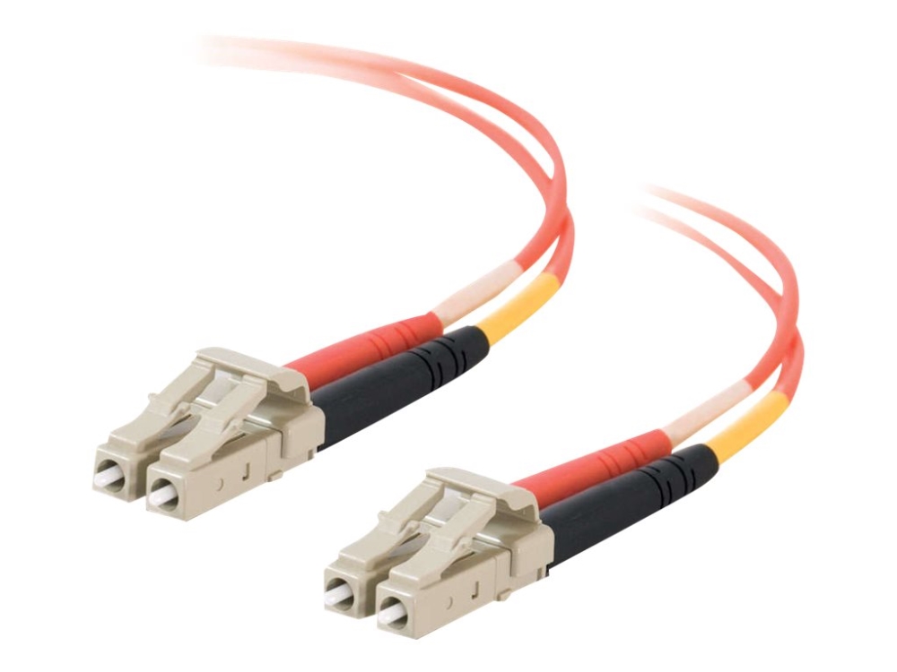 C2g Lc-Lc 50/125 Om2 Duplex Multimode Pvc Fiber Optic Cable (Lszh) - Netværkskabel - Lc Multimode (Han) Til Lc Multimode (Han) - 20 M - 20 M. - Fiber