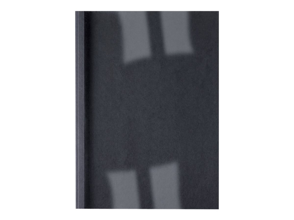 GBC LeatherGrain - 3 mm - A4 (210 x 297 mm) - 30 ark - 150 micron - sort - 240 g/m² - 100 stk. termisk indbindingsomslag