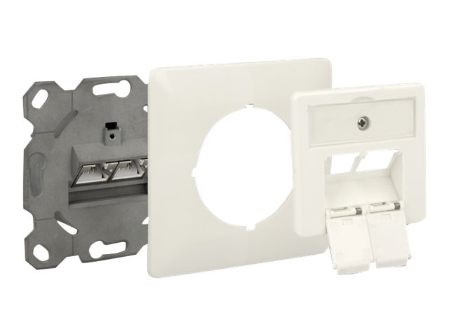Delock 86195, Rj-45, 6A, Weiß, 80 Mm, 39 Mm, 80 Mm