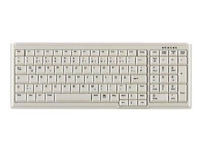 Active Key Ak-7000 - Tastatur - Ps/2 - Usa - Hellgrau