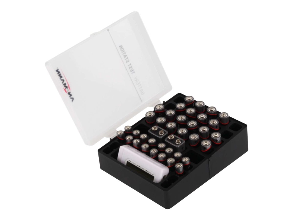 Ansmann 48 - Batterikasse Til Batterier/Batteritester