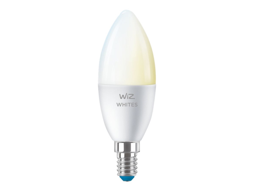 Wiz Candle Lamp - Smart Led Lighting - Warm To Cool White Light - E14 - 40W - Frosted - Wi-Fi