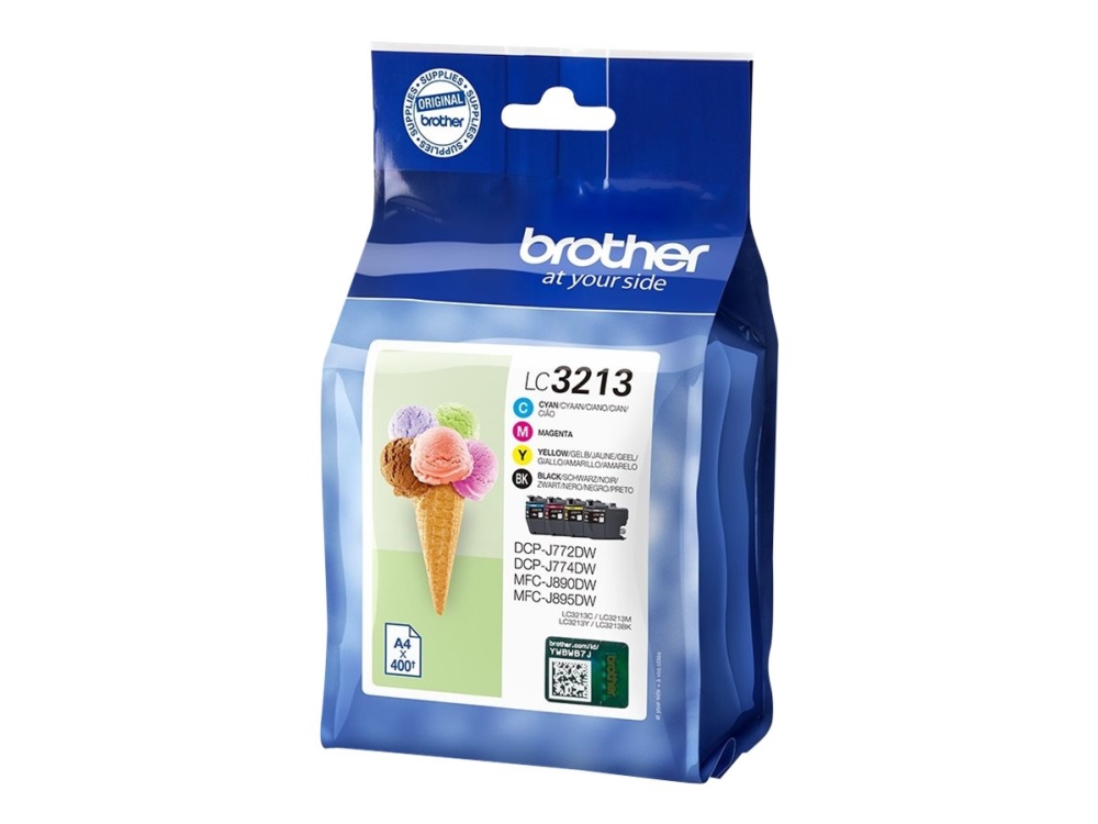 Brother Lc3213valdr, 400 Seiten, 400 Seiten, 4 Stück(E), Multipack