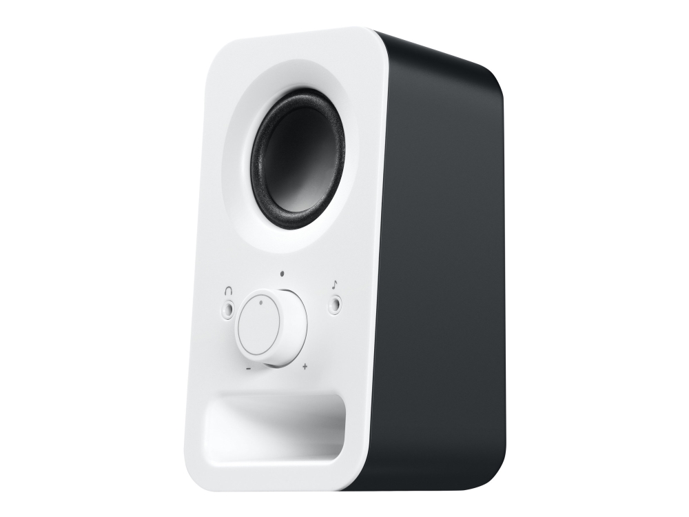 Logitech Z150, 2.0 Kanäle, Kabelgebunden, 3 W, Weiß