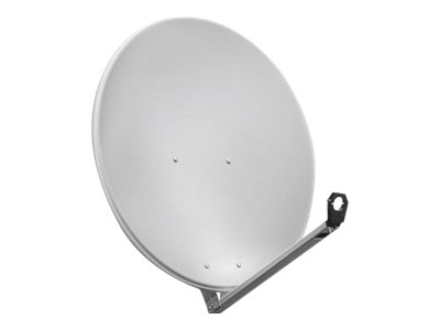Produktfoto för Goobay 67334, 10,7 - 12,75 GHz, 38,8 dBi, Förskjuten, Grå, Gjuten aluminium, 800 mm