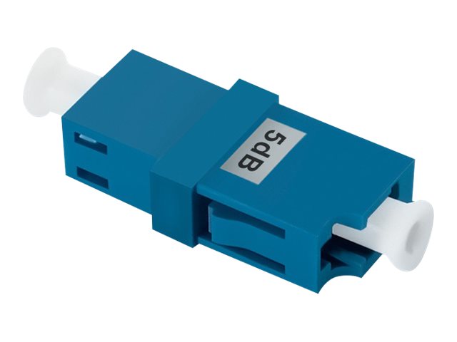 Qoltec - Netværk-Attenuator - Lc/Upc Enkelttilstand (Hun) Til Lc/Upc Enkelttilstand (Hun) - Fiberoptik - 5 Db