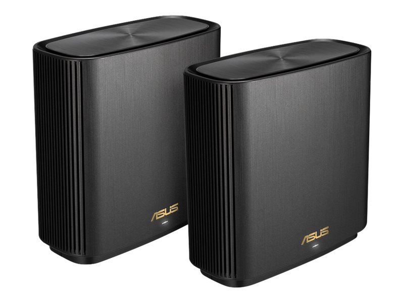 Asus Zenwifi Ax Xt8 V2 Wifi System 2 Routrar Upp Till 5500 Kvadratfot Mesh 1gbe 2.5gbe Wi Fi 6 Trippelband