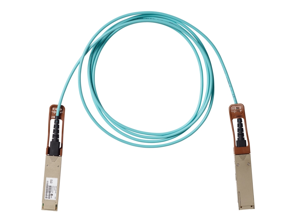 Cisco 100gbase Kabel Til Direkte Påsætning Qsfp Til Qsfp Fiberoptik Aktiv For : C9500 32c Edu C9500 32qc Edu N9k X9788tc