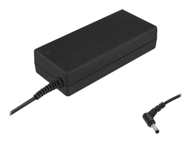 Qoltec - Strømforsyningsadapter - AC 100-240 V - 90 Watt - sort