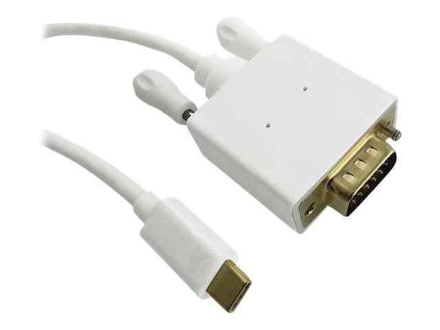 Qoltec - Adapterkabel - Usb-C (Han) Til 15 Pin D-Sub (Db-15) (Han) - Usb 3.1 - 2 M - 1080P Support