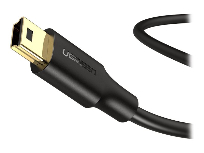 Ugreen - Usb-Kabel - Usb (Han) Til Mini-Usb Type B (Han) - Usb 2.0 - 2 A - 2 M - Sort