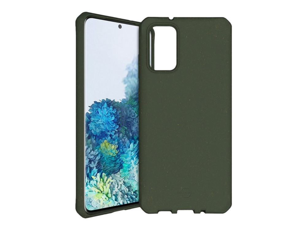 ITSKINS FERONIABIO // TERRA - Bagsidecover til mobiltelefon - bionedbrydeligt materiale - kaki - for Samsung Galaxy S20+, S20+ 5G