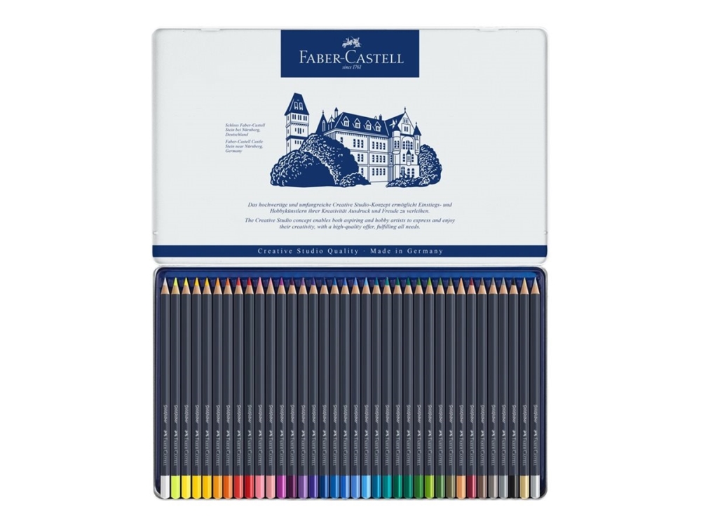 Faber-Castell Goldfaber färgpennor, 36 färger | Skrivredskap - Blyertspennor & pencils - Blyertspennor | GameStuff