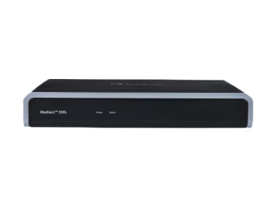 Audiocodes Mediant 500L, Schwarz, Grau, 10,1000,100 Mbit/S, 100 - 240 V, 50 - 60 Hz, 296 Mm, 160 Mm