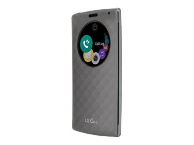 Lg Quick Circle Cfv-110 - Flipomslag Til Mobiltelefon - Titan - Für Lg G4s H735, G4s H736