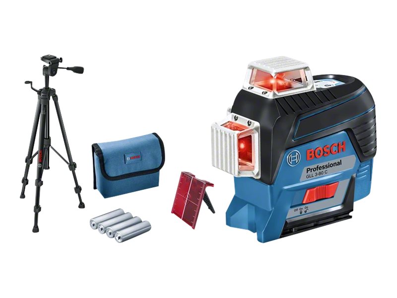 Bosch Gll 3-80 C Professional - Krydslinjelaservaterpas