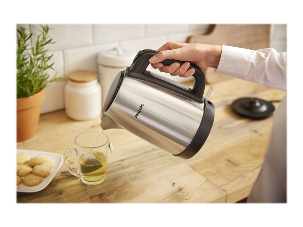 Philips Daily Collection HD9350 - Kjele - 1.7 liter - 2.2 kW - rustfritt stål