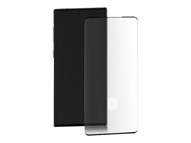 Qoltec Premium Tempered Glass Full Covered Skarmskydd För Mobiltelefon 3d Glas 6.75  " Ramfarg Svart För Samsung Galaxy Note10