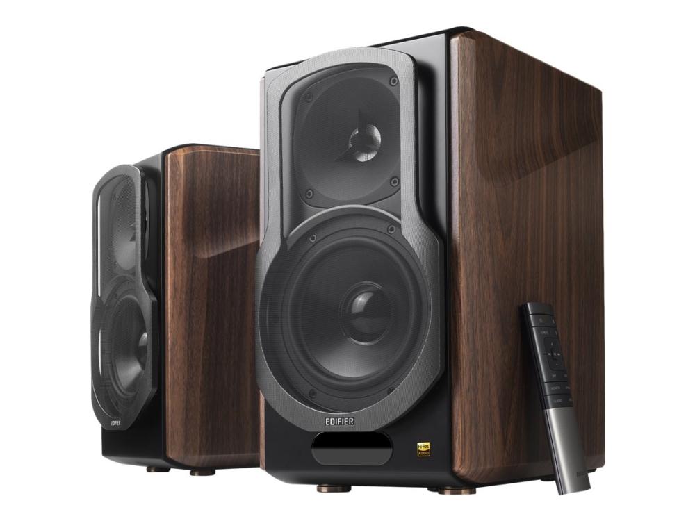 Edifier S2000mkiii - Højttalere - Boghylde - Trådløs - Bluetooth - 65 Watt - 2-Vejs
